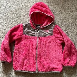 The north face 2t fleece jacket